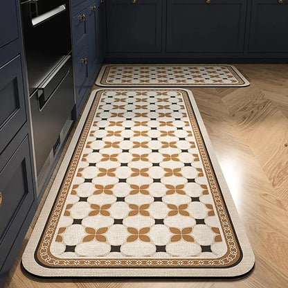 Premium anti-slip kitchen Rug