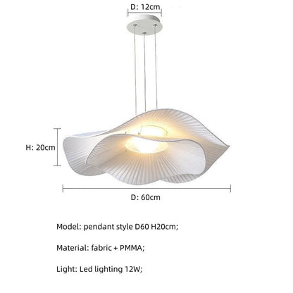 White LED pendant lamp
