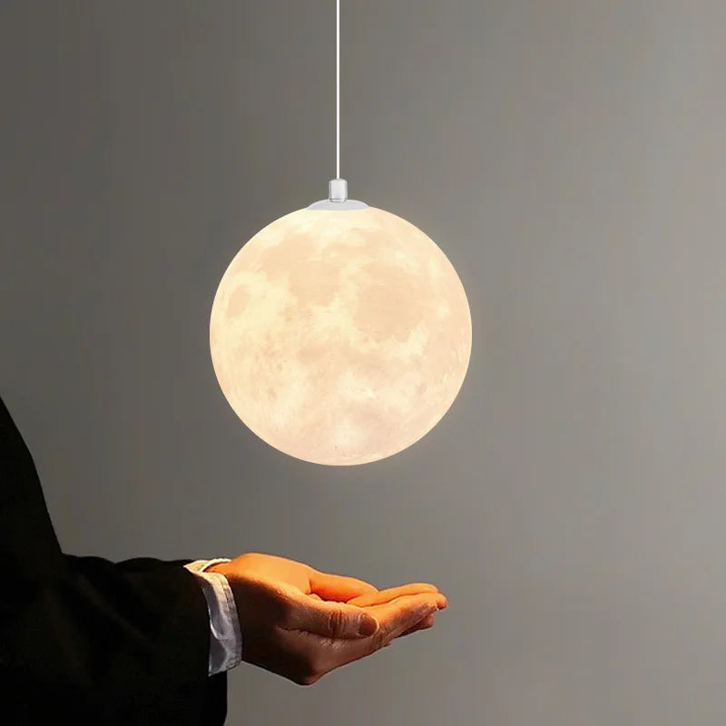 Elegant night light pendant lamp