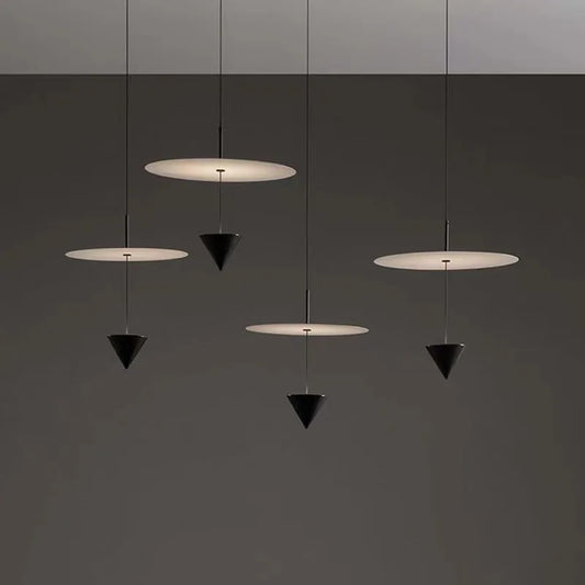 Stylish LED cone hanging light