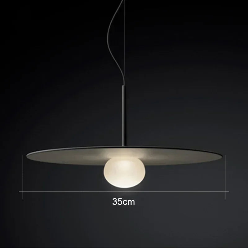 Danish Glass Chandelier