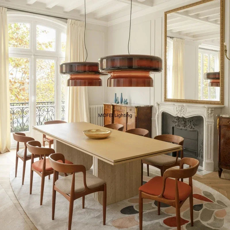 Designer Glass Pendant Light