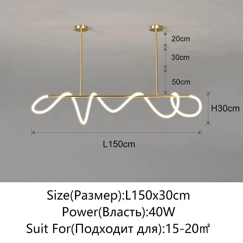 Designer Silicone Pendant Lamp