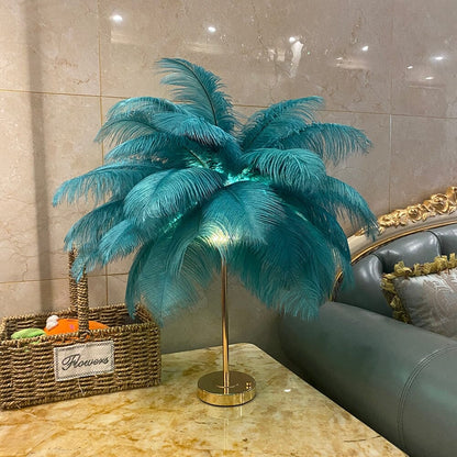Fluffy Glow Touch Lamp