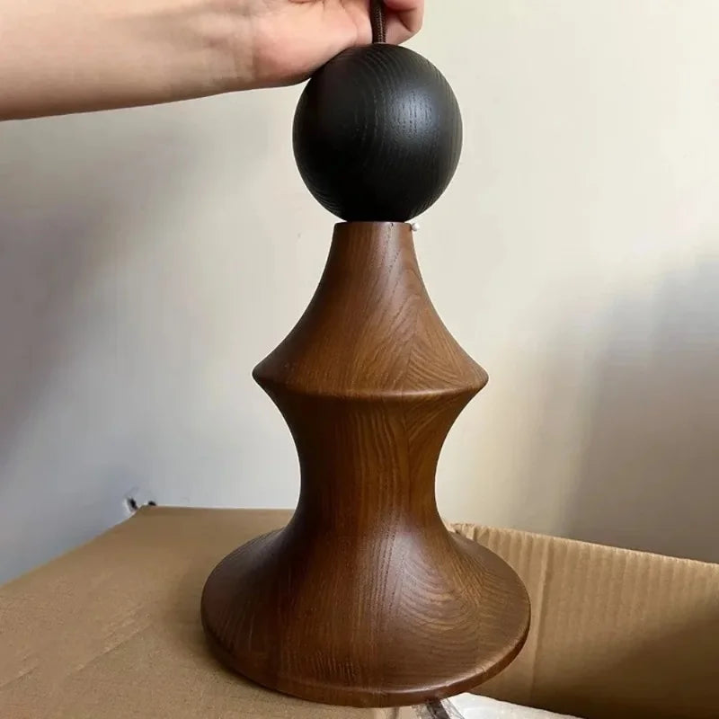 Solid wood LED Pendant Lamp