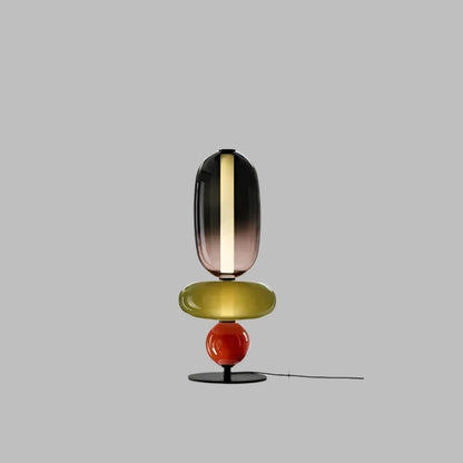 Designer Floor Lamp with Color Details