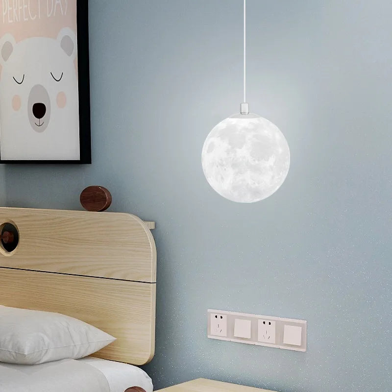 Elegant night light pendant lamp