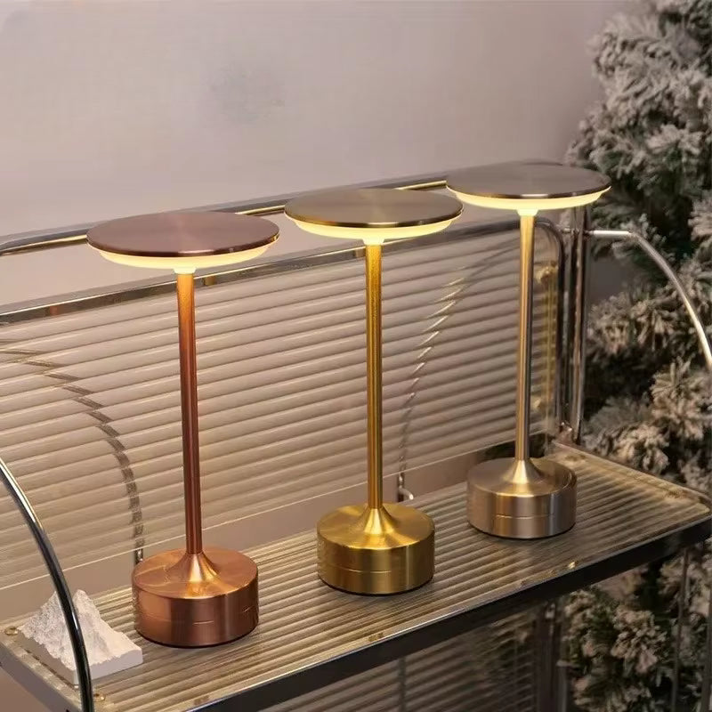 Amberlin Art Deco Brass Table Lamp