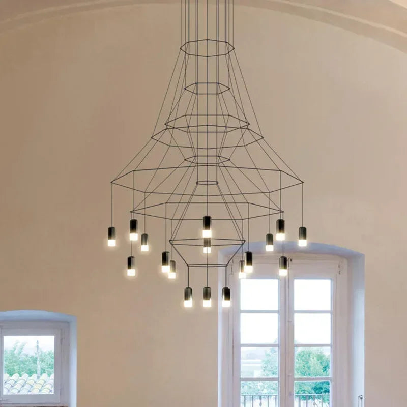 Elegant LED Long Hanging Lamp
