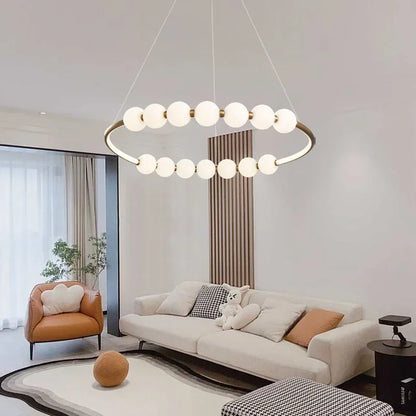 Acrylic Ball LED Chandelier