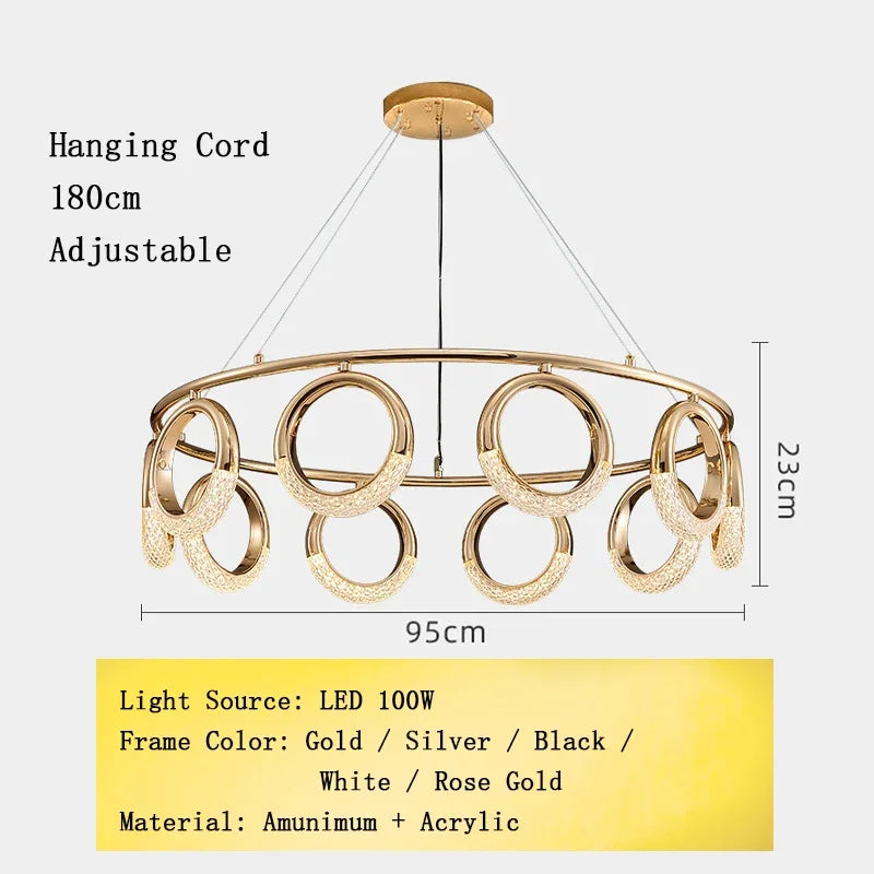 Designer Circle Pendant Lamp