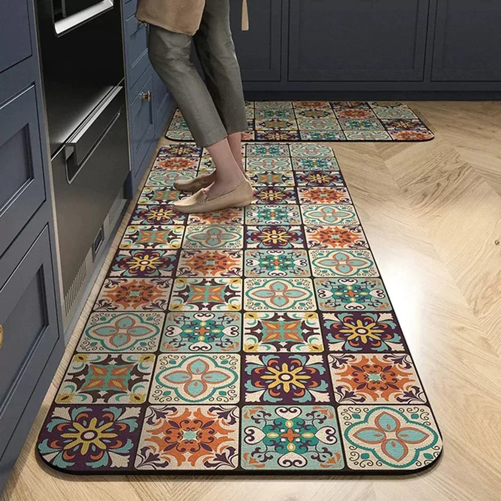 Premium anti-slip kitchen Rug
