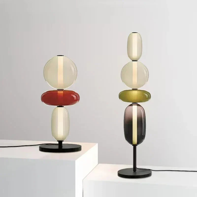 Designer Floor Lamp with Color Details