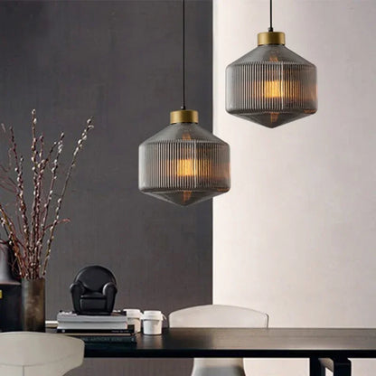Loft Style Glass Pendant Light
