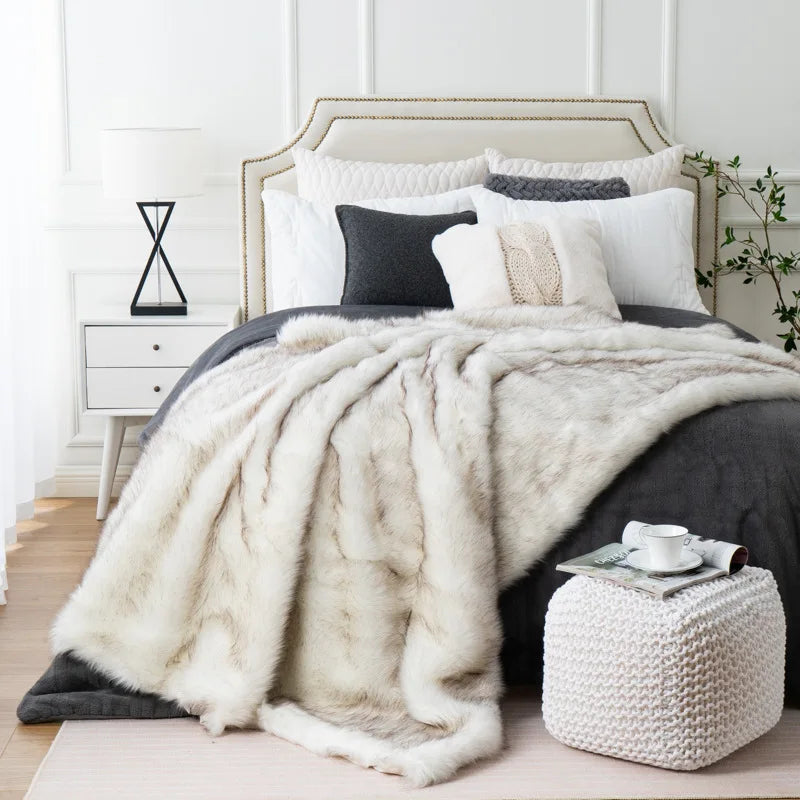 Fox Fur Throw – Enjoy Pure Opulence