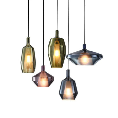Nordic glass pendant light