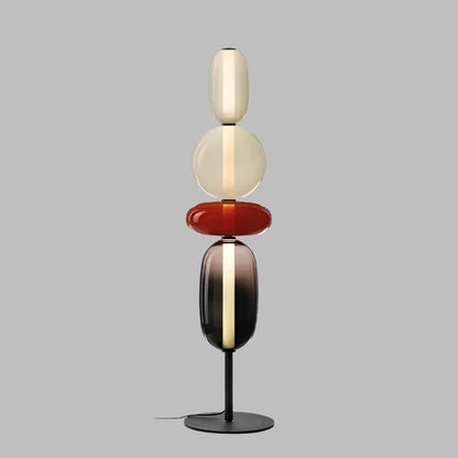 Designer Floor Lamp with Color Details
