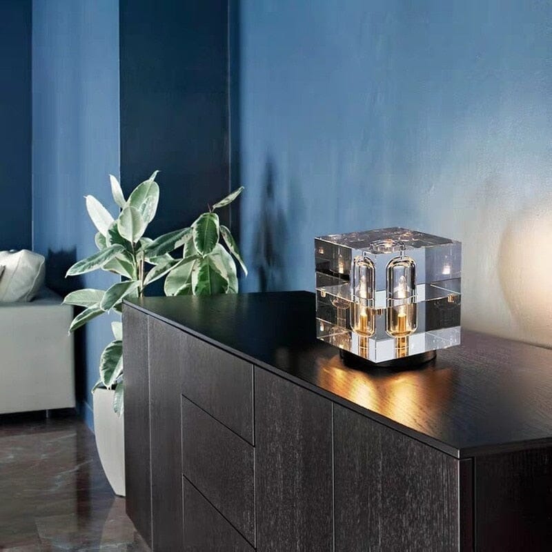 Shimmer Glow Crystal LED Lamp