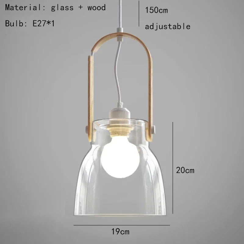 Modern Glass Ceiling Light