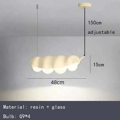 Resin Glas LED Lamp