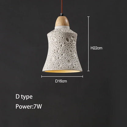 Concrete LED Pendant Light