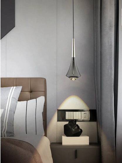 Mirror LED pendant light