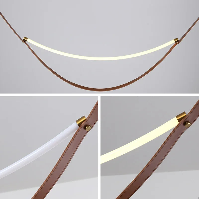 LED belt pendant light