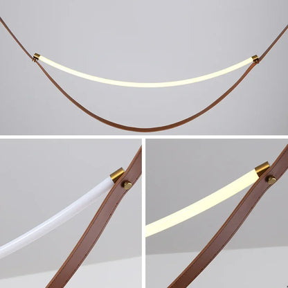LED belt pendant light