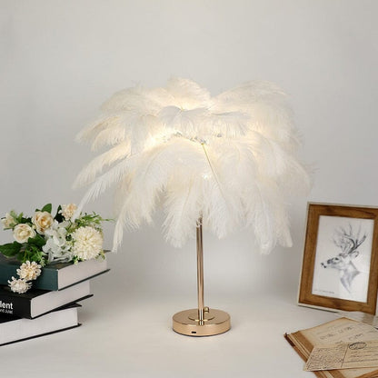 Fluffy Glow Touch Lamp