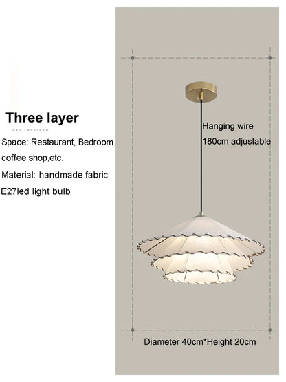Scandinavian Fabric Pendant Lamp