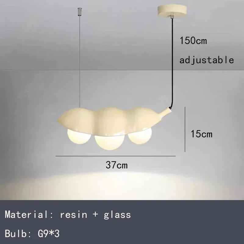 Resin Glas LED Lamp