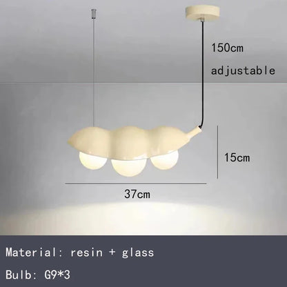 Resin Glas LED Lamp