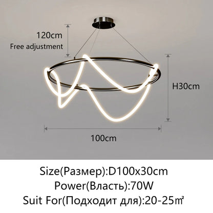 Designer Silicone Pendant Lamp