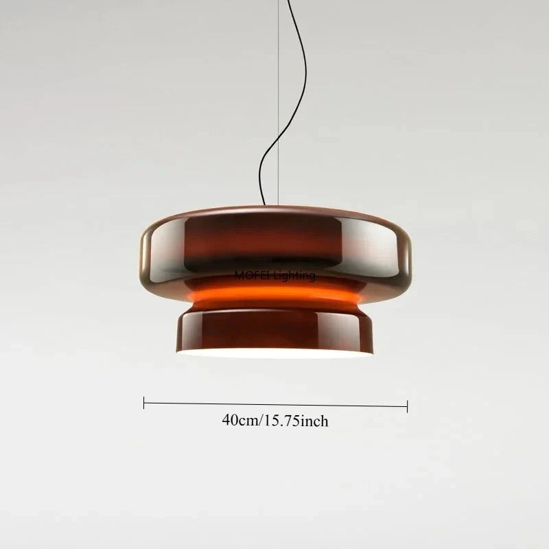 Designer Glass Pendant Light