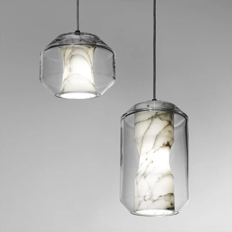Luxurious LED Glass Pendant Light