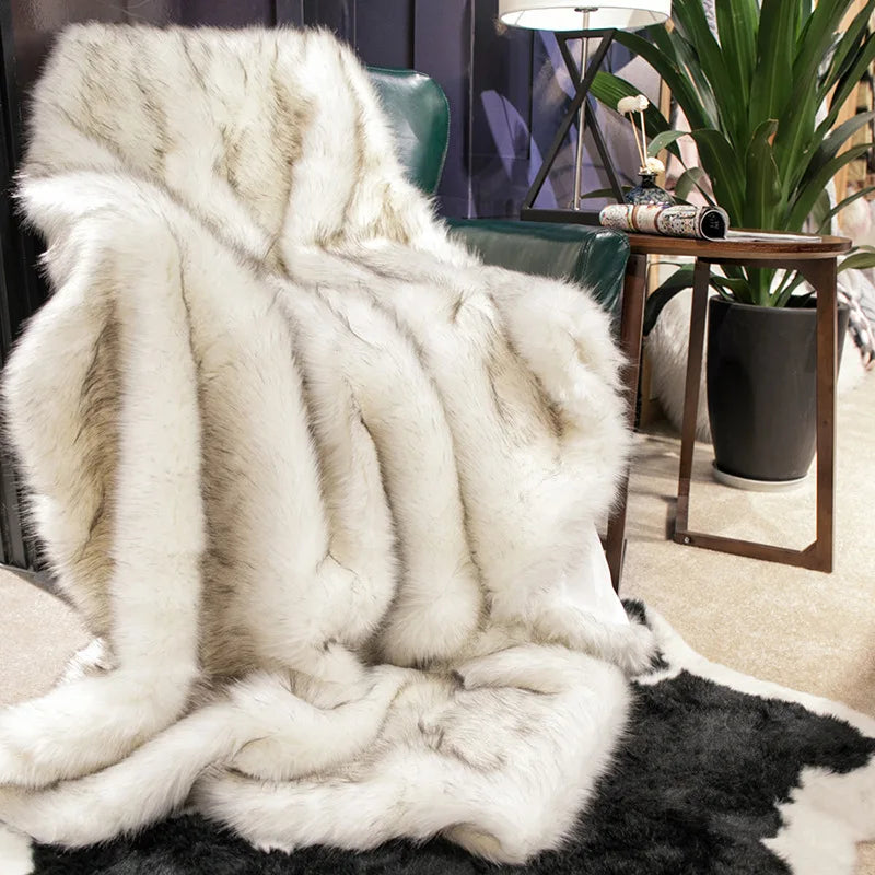 Fox Fur Throw – Enjoy Pure Opulence