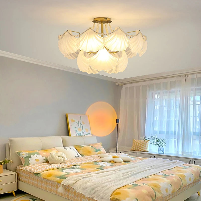 Crystal Beaded Chandelier