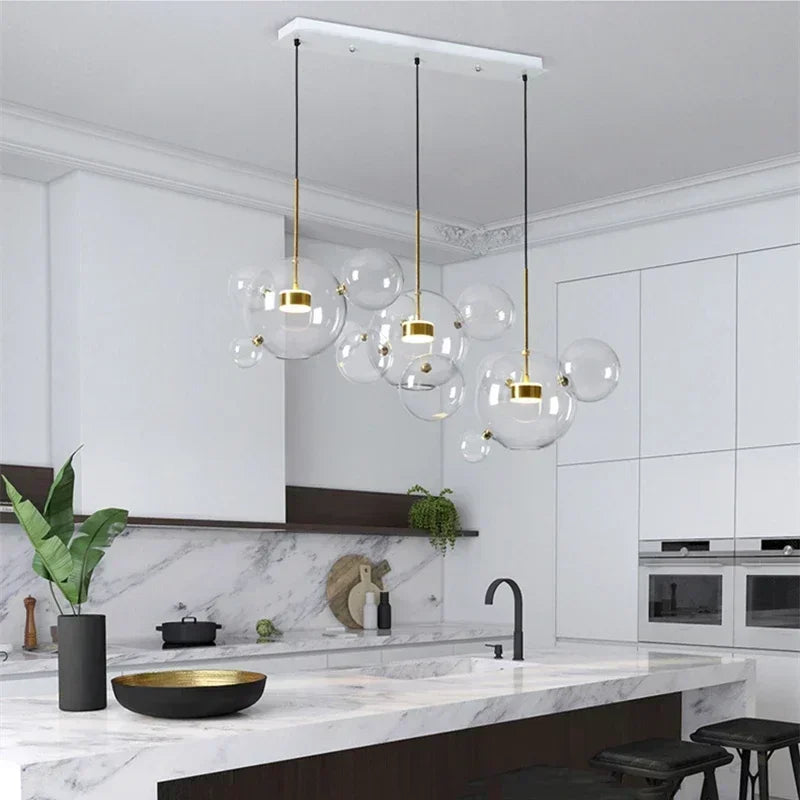 Italian Glass Chandelier