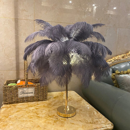 Fluffy Glow Touch Lamp