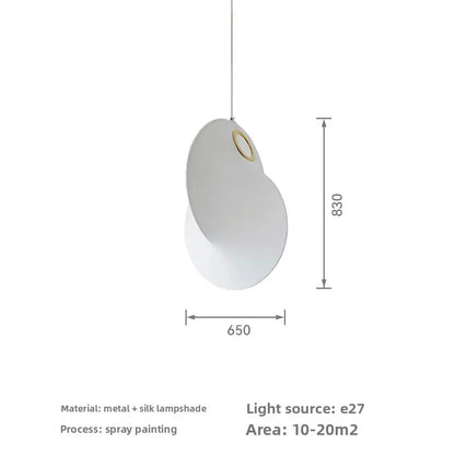 Nordic Silk Pendant Light