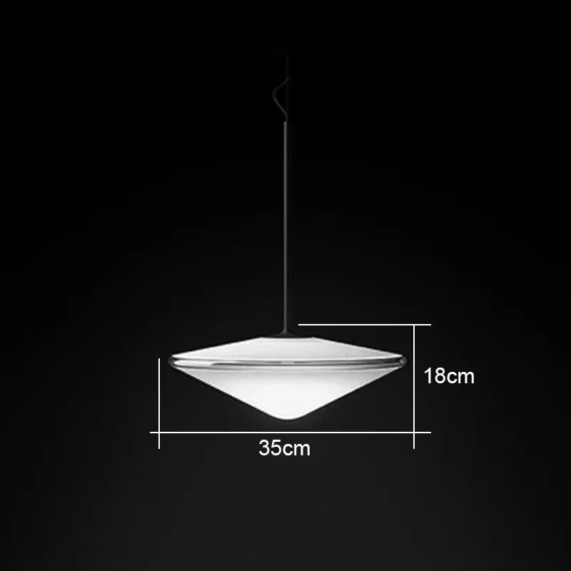 Danish Glass Chandelier
