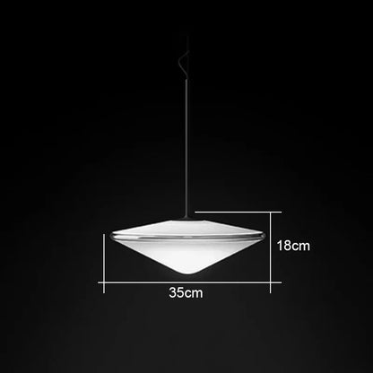 Danish Glass Chandelier