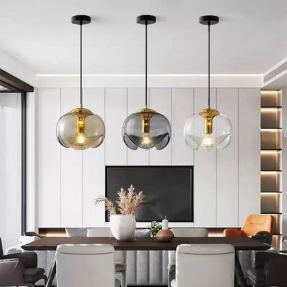 Nordic Style Glass Lamp
