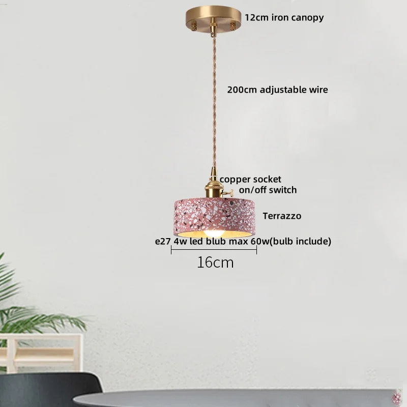 Elegant Marble Pendant Light