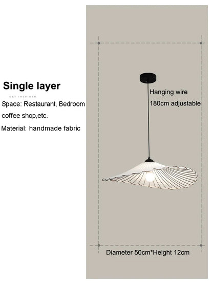 Scandinavian Fabric Pendant Lamp