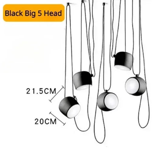 Creative LED spider lamp