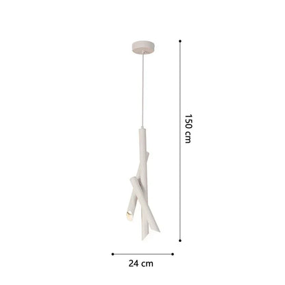 Vertical LED pendant light