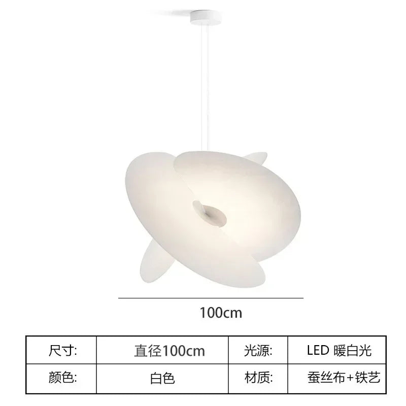 Silk Fabric Pendant Lamp