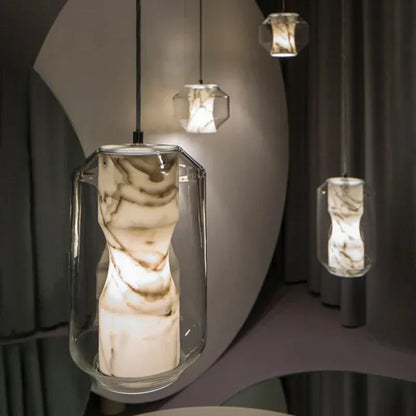 Luxurious LED Glass Pendant Light