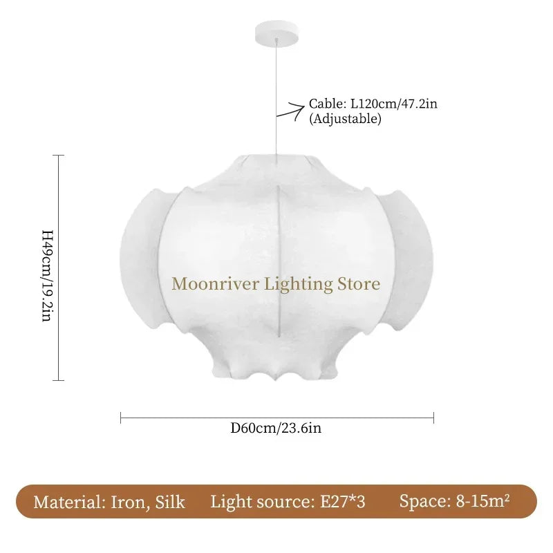 Japanese Silk Lamp
